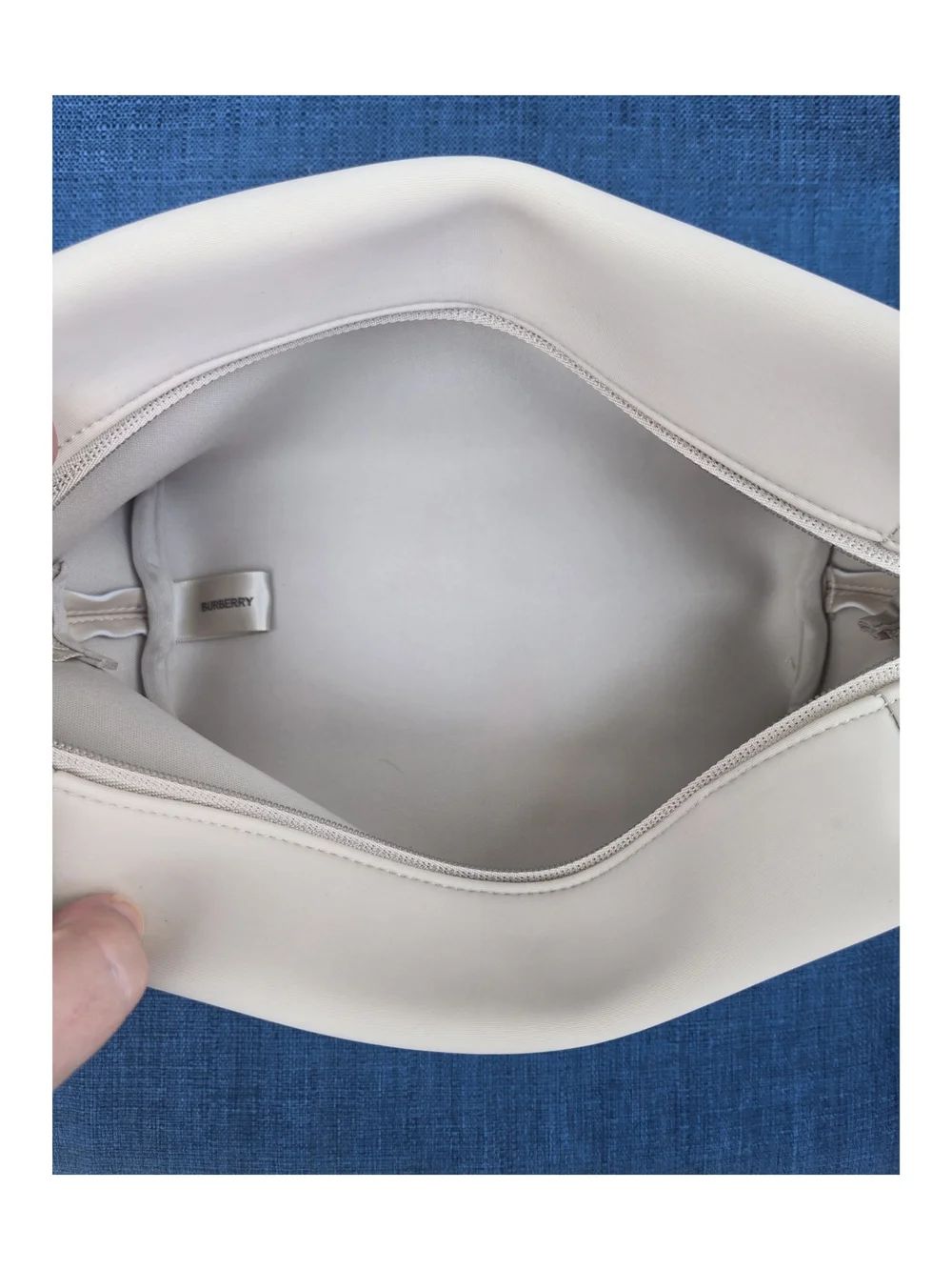 Burberry Cream Cosmetic Pouch